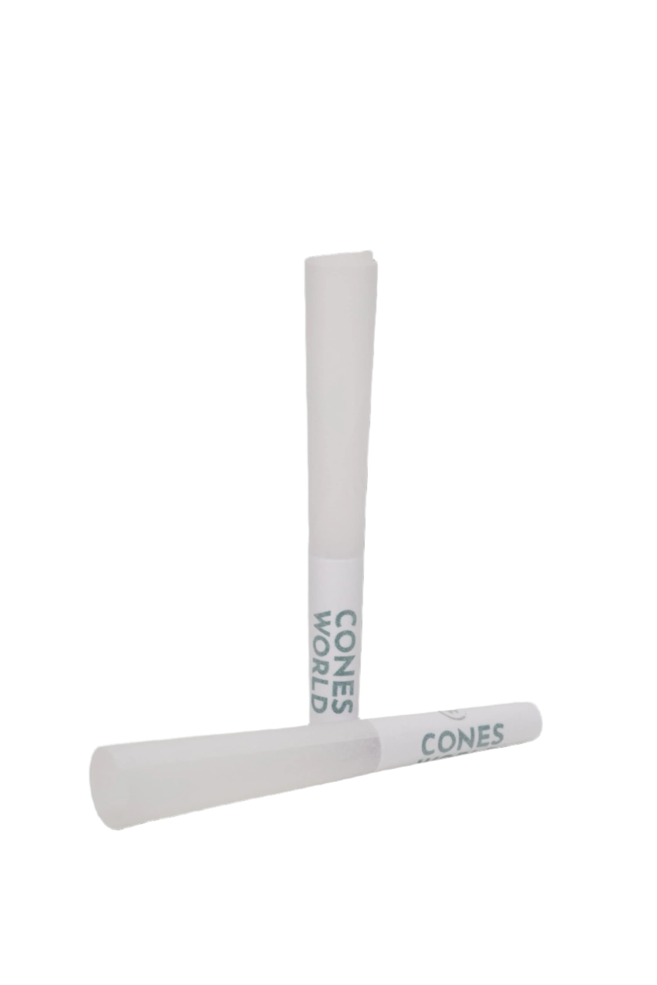 78 mm Refined White Pre-Rolled Cones w/ 26mm Plain White Filter Tip (M/W) -  [900 Cones per Box]