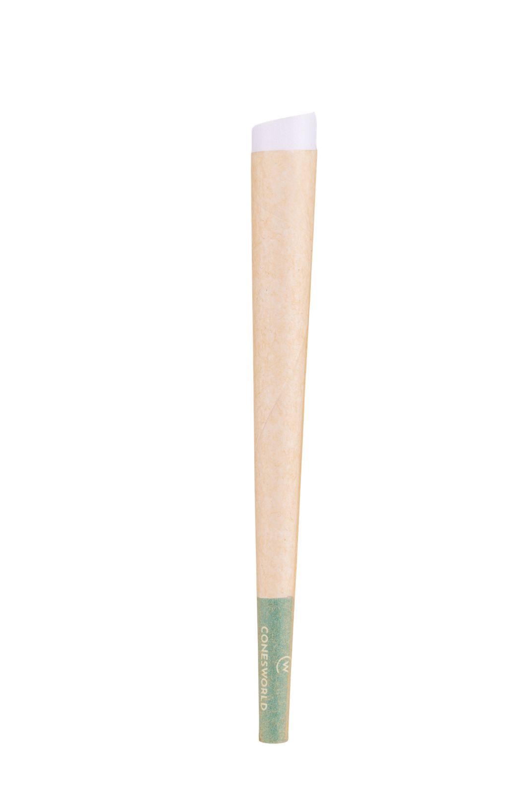 Cones World 109 mm unrefined organic hemp pre-rolled cones