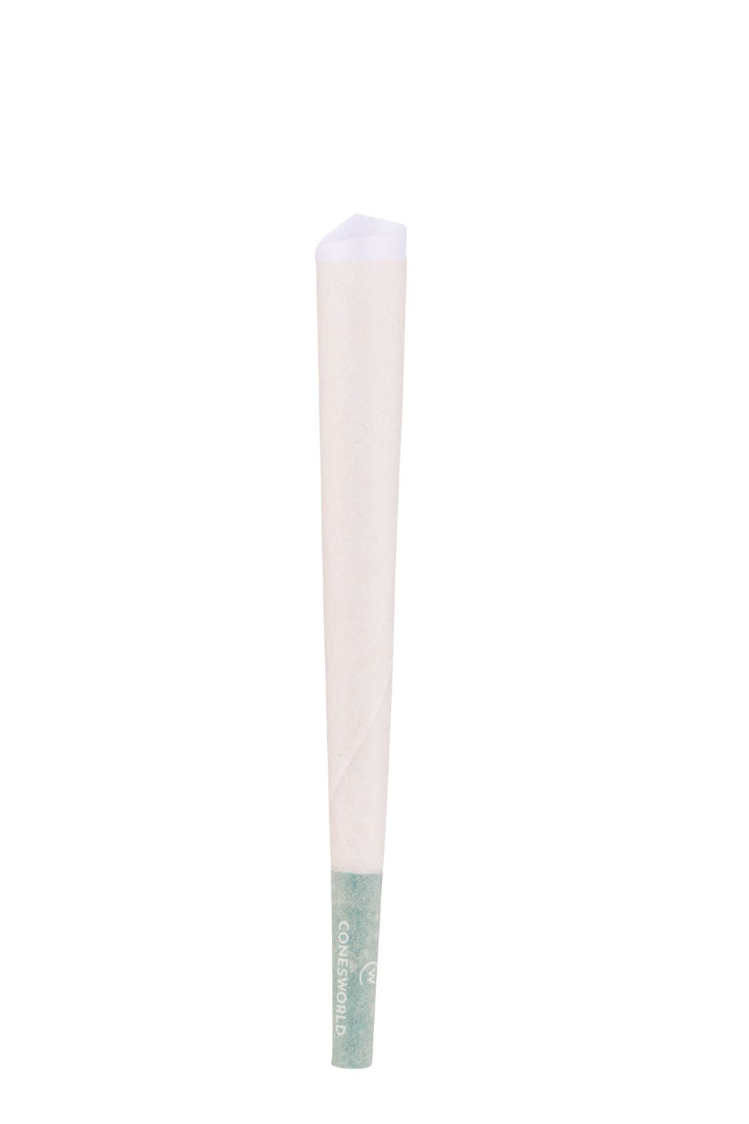 109mm Refined White Pre-Rolled Cones w/ 19mm Plain White Filter Tip (M/W) -  [800 Cones per Box]