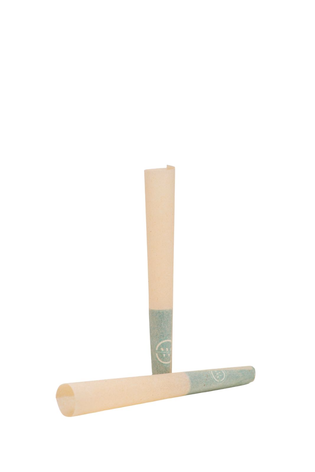 70 mm Unrefined Brown Pre-Rolled Cones w/ 26 mm Conical Wooden Tip -  [250 Cones per Box]