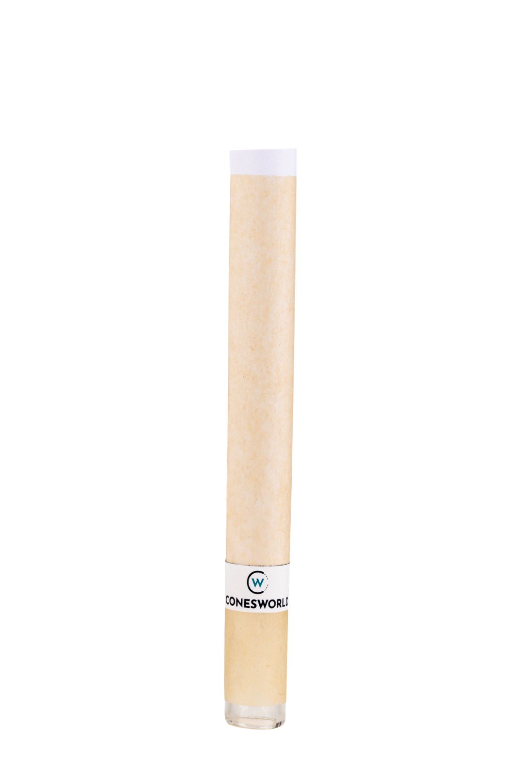 98 mm Unrefined Organic Hemp Artisinal Pre-Rolled Tubes w/ Glass Filter Tip -  [250 Tubes per Box]