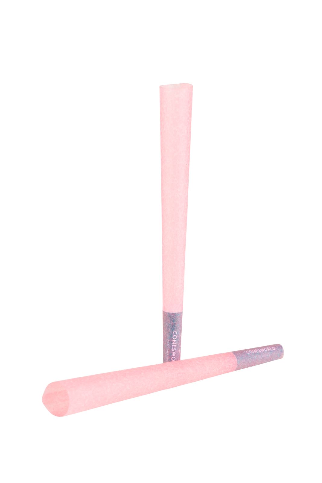 70 mm Pink Paper Pre-Rolled Cones w/ 26 mm Conical Wooden Tip -  [250 Cones per Box]