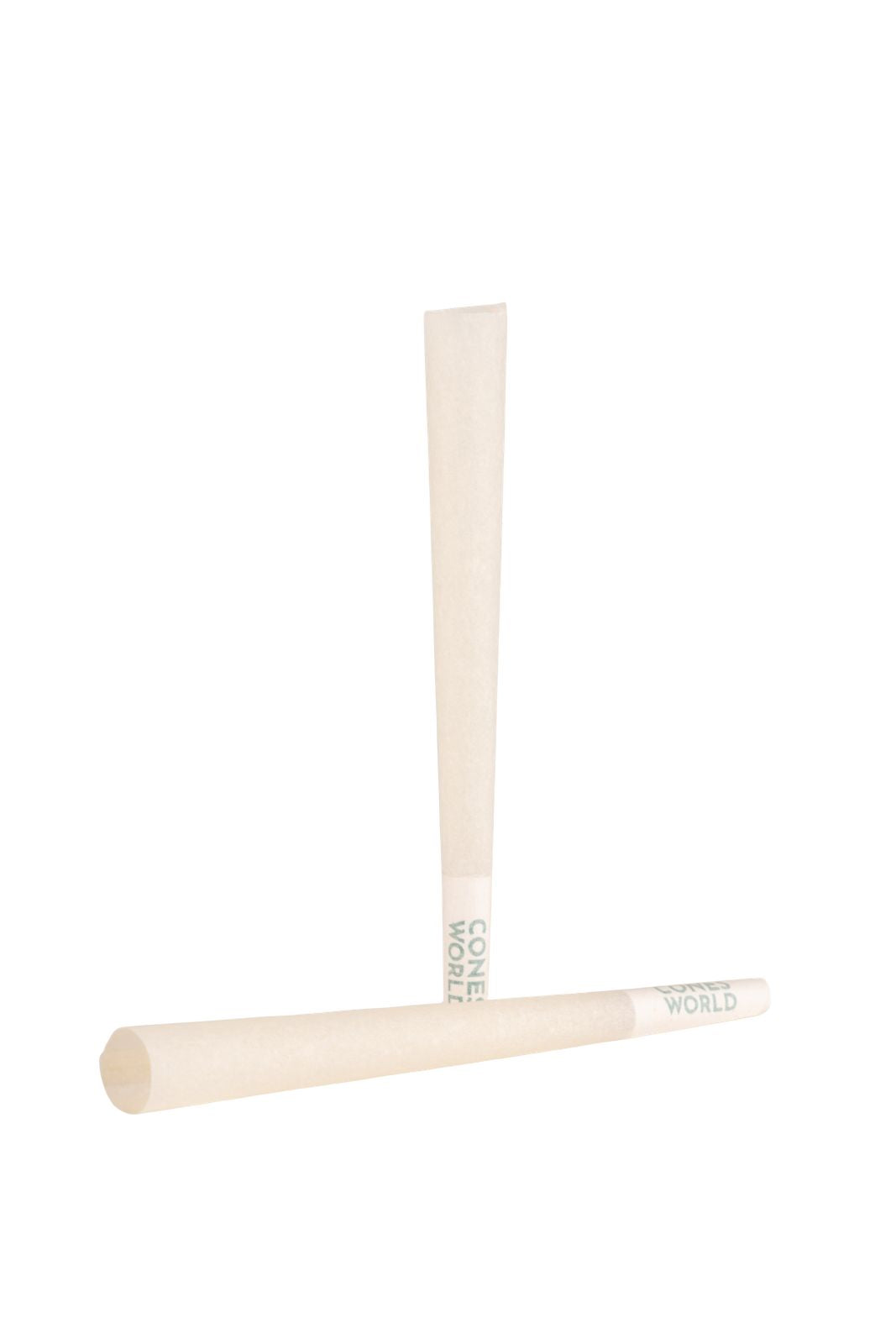 Cones World 98 mm unrefined organic hemp pre-rolled cones