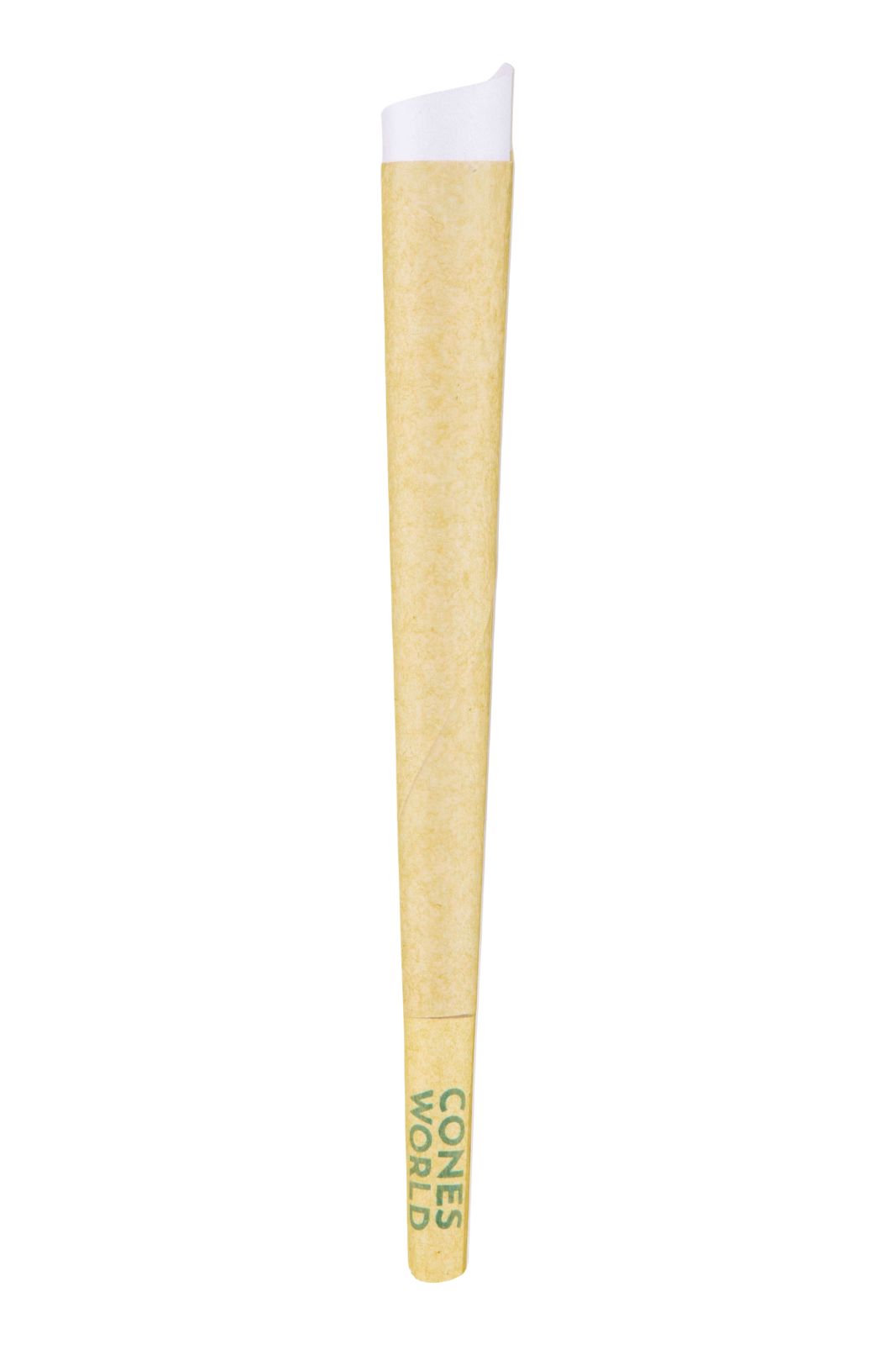 70 mm Green Paper Pre-Rolled Cones w/ 26 mm Conical Wooden Tip -  [250 Cones per Box]
