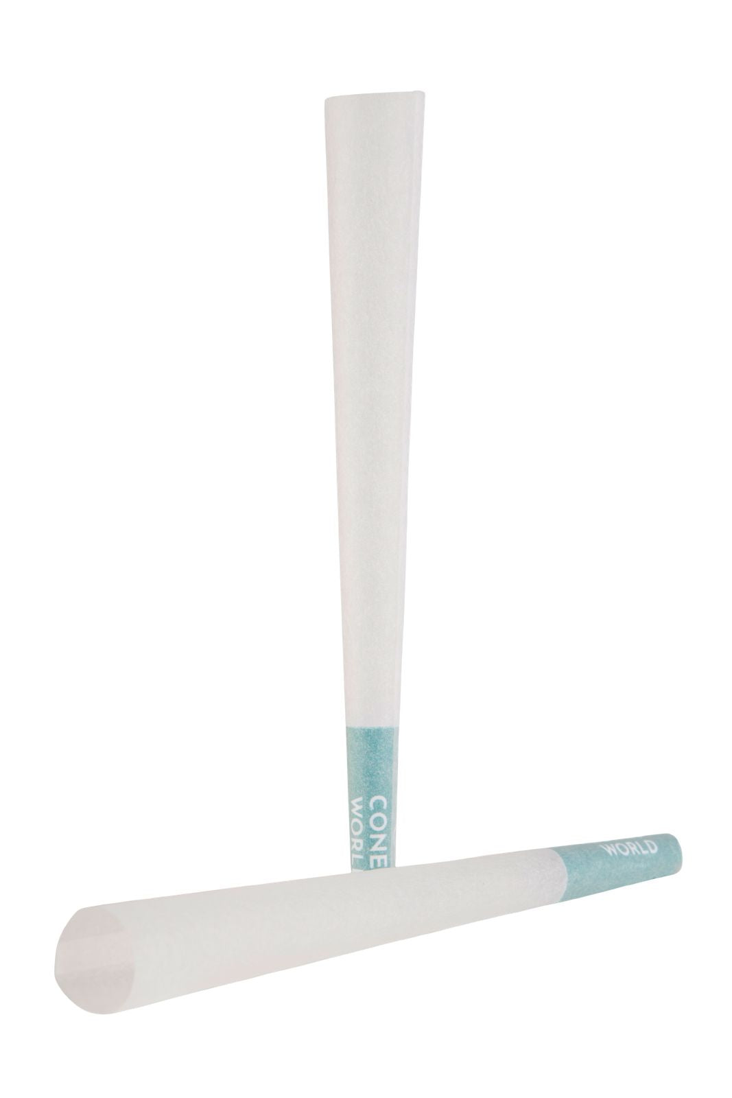 109mm Refined White Pre-Rolled Cones w/ 30mm Plain White Filter Tip (M/W) -  [800 Cones per Box]