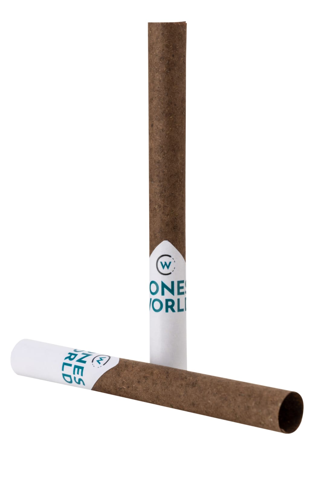 84 mm Automated 50 GSM Brown Hemp Blunt Wrap Artisinal Pre-Rolled Tubes w/ Spiral Filter Tip -  [250 Tubes per Box]