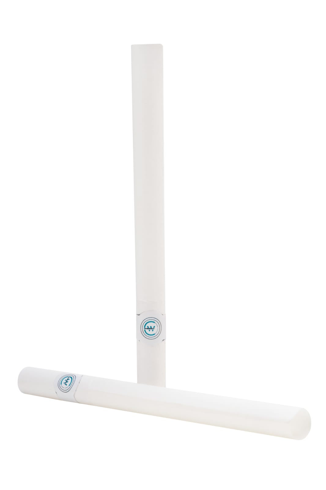 84 mm Refined White Artisinal Pre-Rolled Tubes w/ Glass Filter Tip -  [250 Tubes per Box]