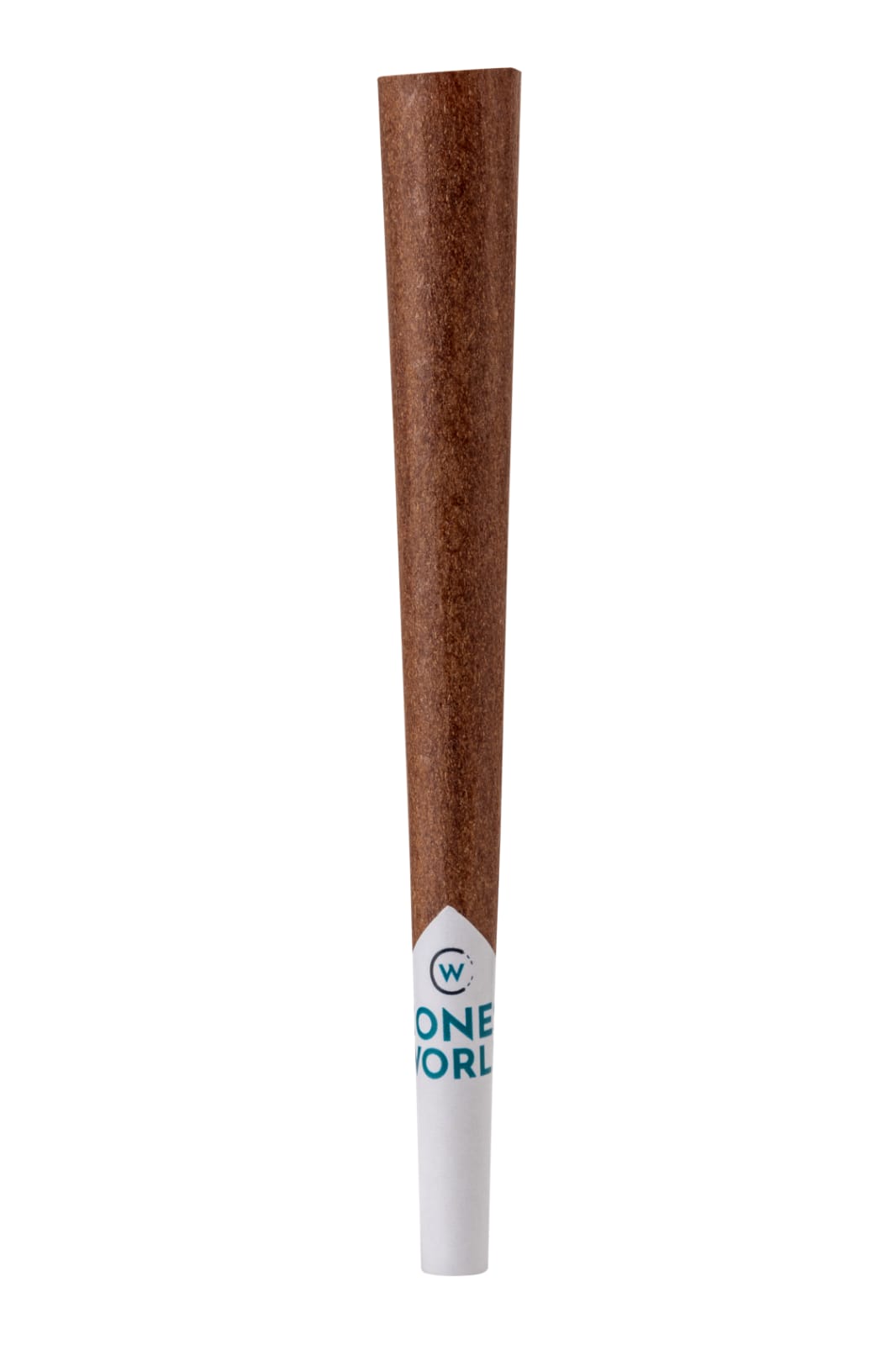 98mm Brown Hemp Blunt Pre-Rolled Cones w/ 26mm Plain White Filter Tip (M/W) -  [800 Cones per Box]