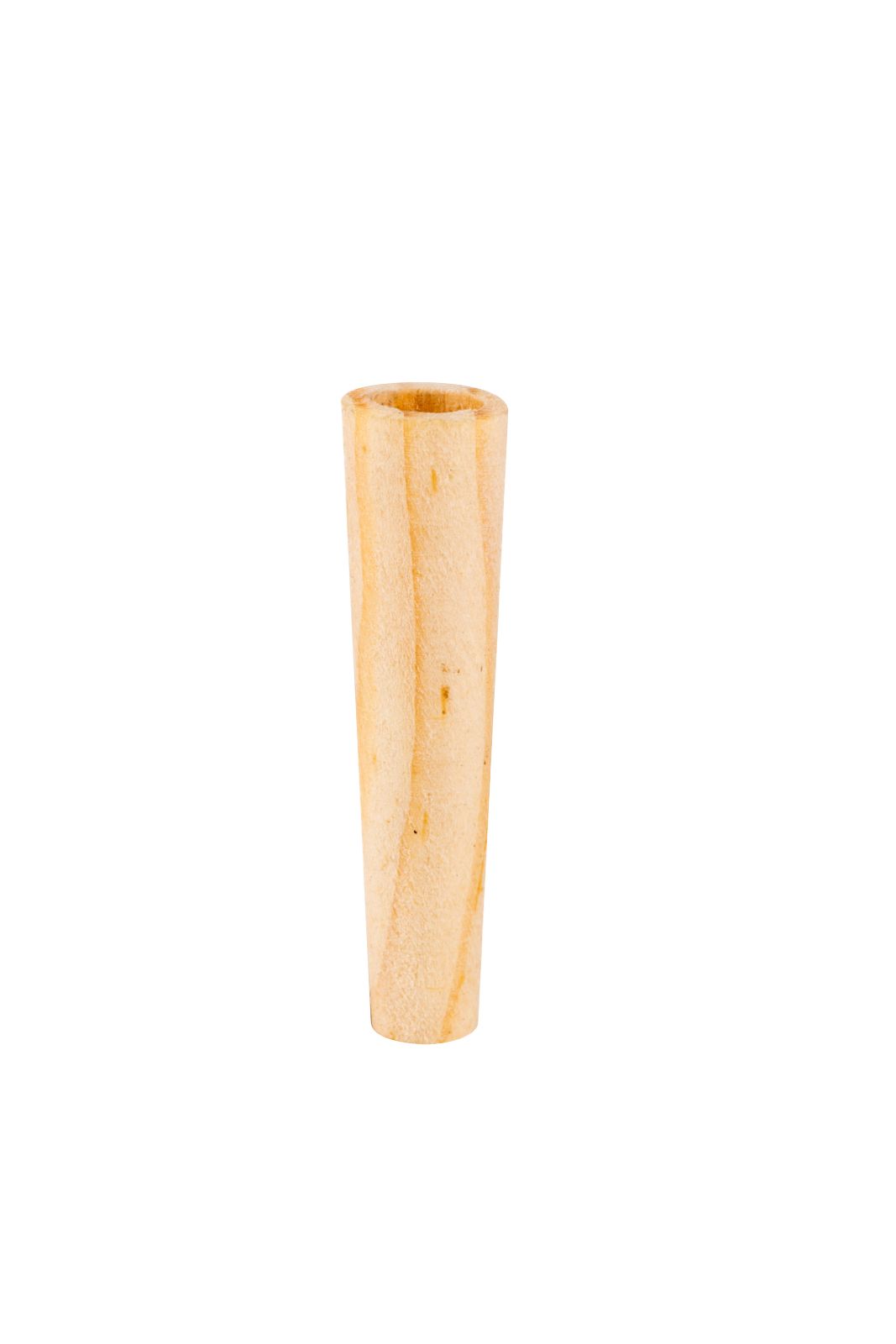 70 mm Refined White Pre-Rolled Cones w/ 26 mm Conical Wooden Tip -  [250 Cones per Box]